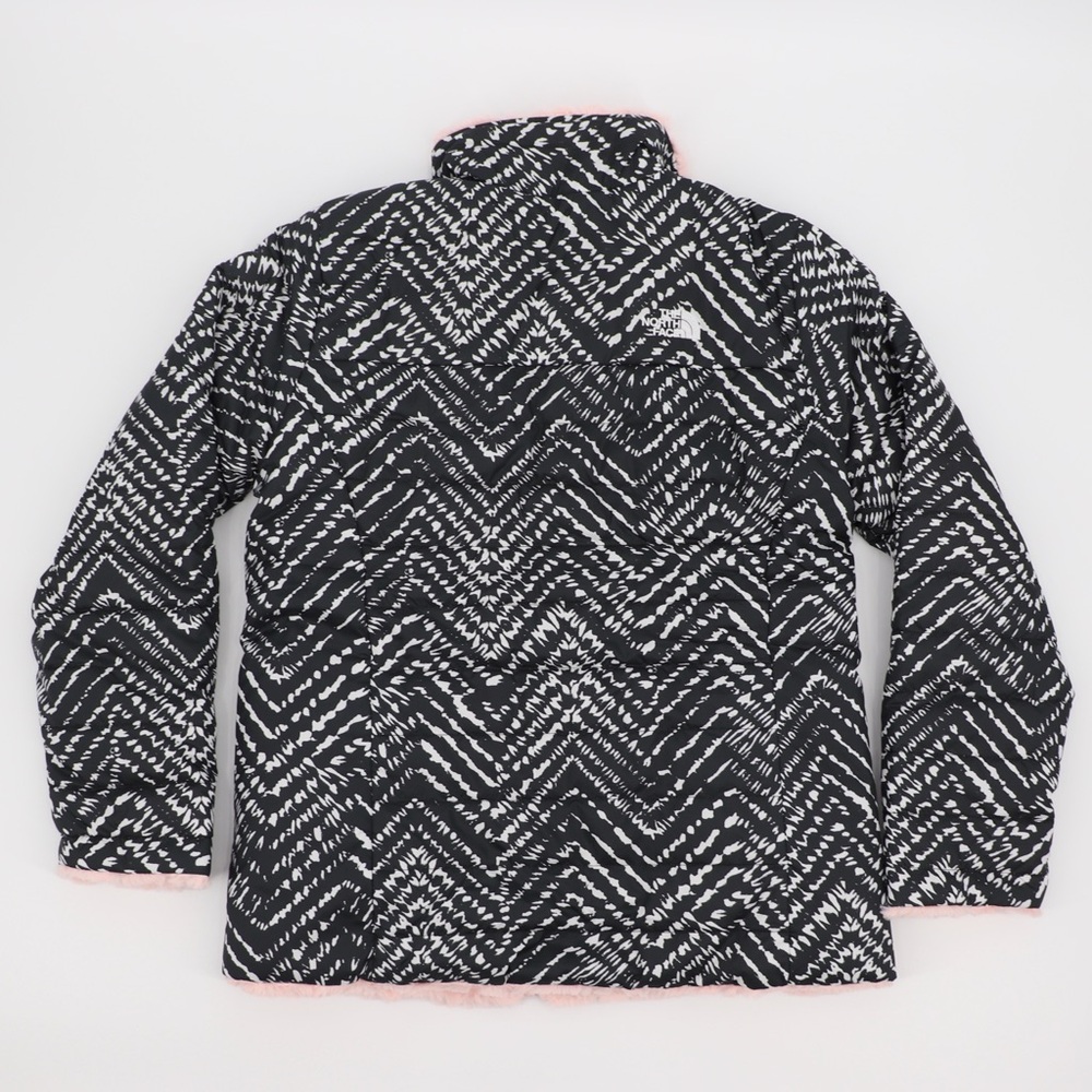 The North Face Youth 18 XL Girls Reversible Mossbud Jacket - Picture 6 of 13
